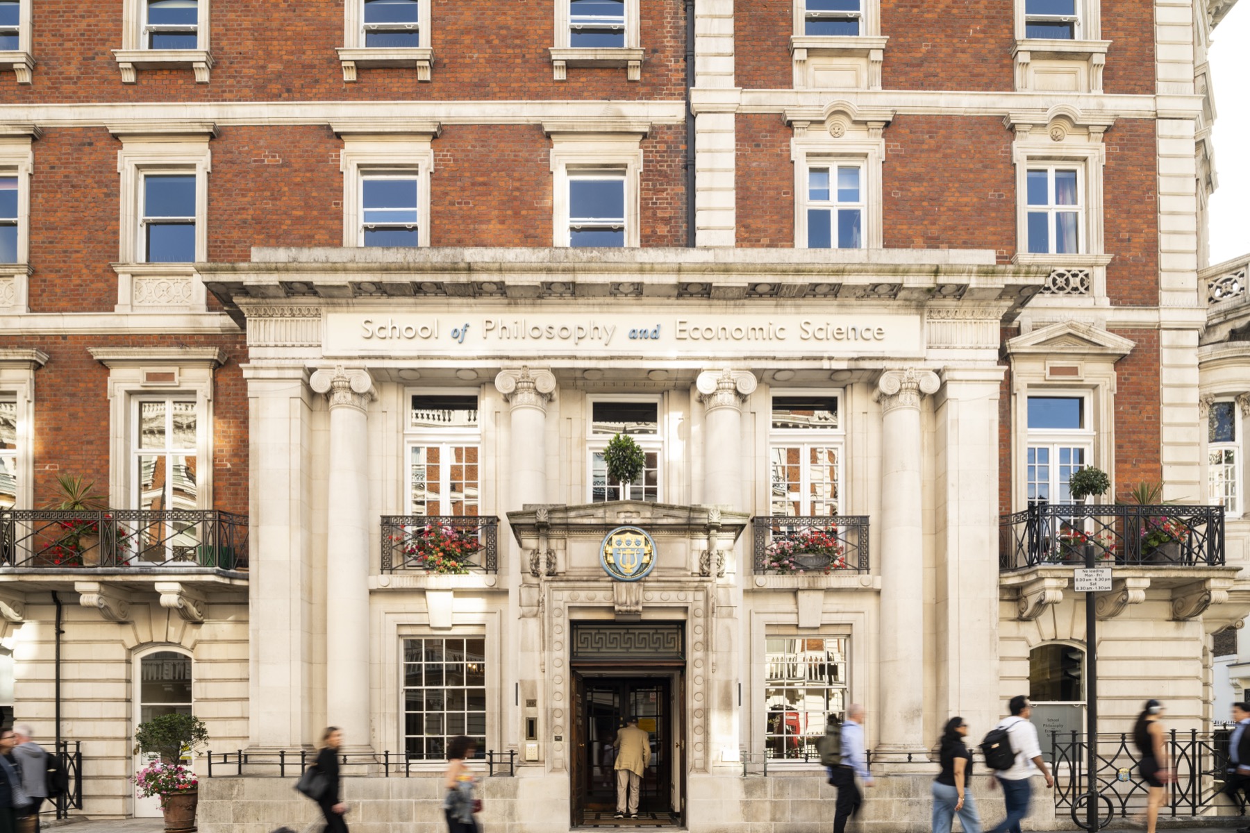 Mandeville Place, London — the School's headquarters on a Marylebone street