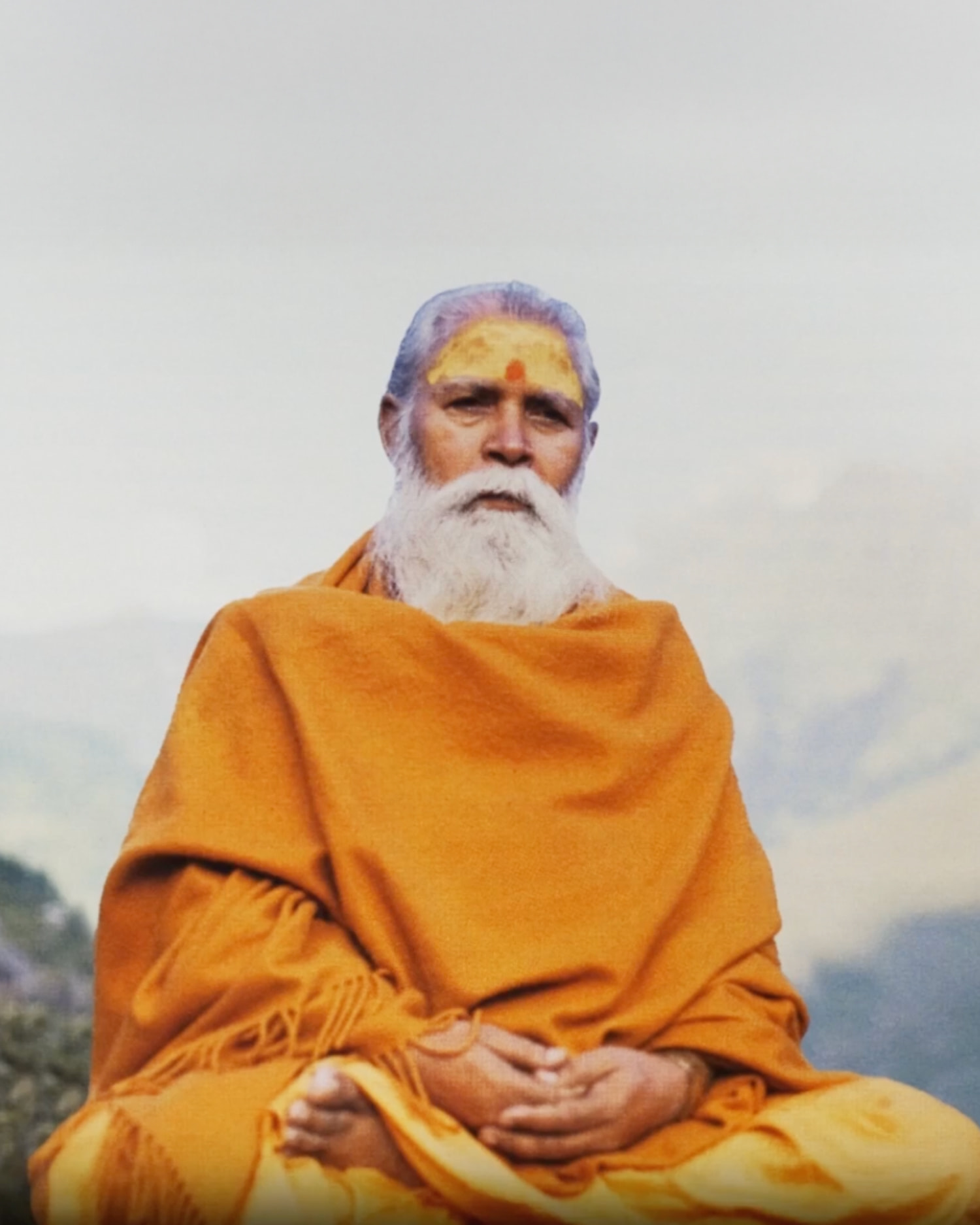 Shri Shantananda Sarasvati, whose counsel guided the School's meditation for many years.