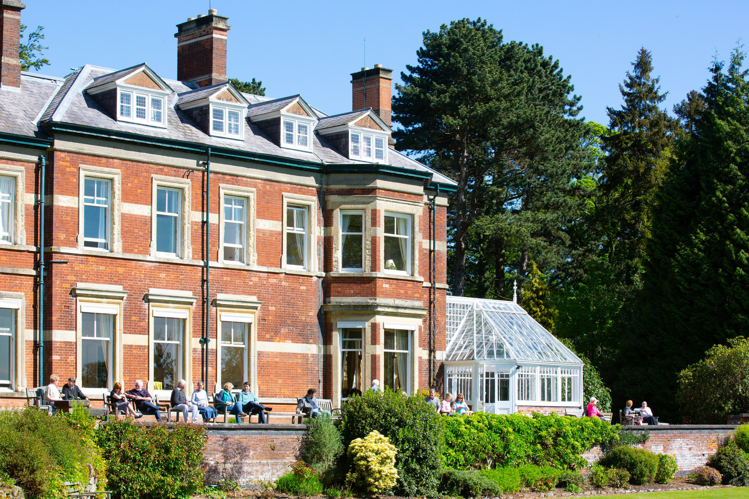 Nanpantan Hall, Leicestershire (a Victorian country house set in wooded grounds on the edge of Charnwood Forest)