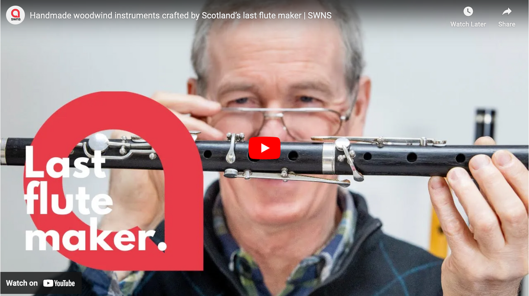 Scotland’s Last Flute-Maker: George Ormiston, Bo’ness, Scotland